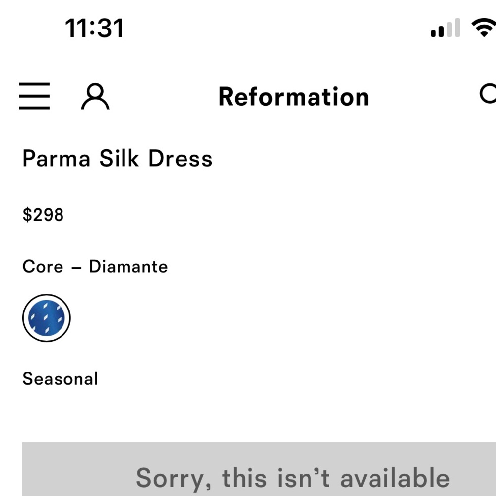NWT Reformation Parma Silk Slip Dress - Picture 3 of 13